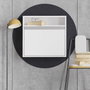 Hanah Home Mesa de estudio 64x60x20 cm Blanco 18mm Tablero de partículas Recubierto de Melamina